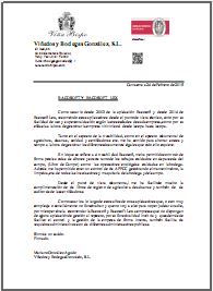 Carta original