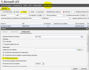 Configuración