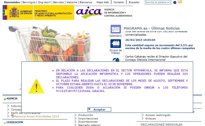 web del magrama